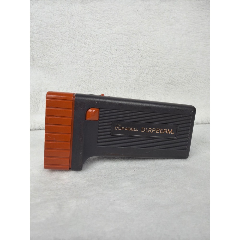Duracell Durabeam Flashlight Unisex OS Brown Excellent Vintage Made in USA